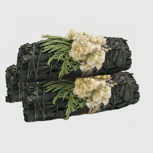 Midnight Bloom Floral White Sage
1" Smudge Sticks​